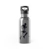 Stainless Steel Water Bottle with Straw Active Lifestyle – Motivational Fitness Drinkware, 20oz