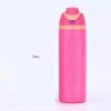 24oz Stainless Steel Insulated Water Bottle Bounce Lid Portable Travel Mug