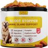 Kinpur Pet Care Scoot Stopper Soft Chews Fiber for Dogs Dog Anal