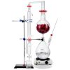 VEVOR Essential Oil Distillation Kit, 2000ml Distillation Apparatus, 3.3 Boro Lab Glassware Distillation Kit with 1000W Heating Plate and 24, 40 Joint