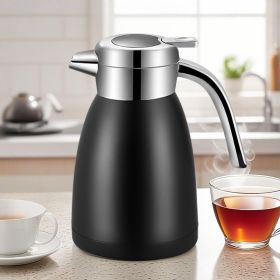 SOGA 2.2L Stainless Steel  Insulated Vacuum Flask  Black