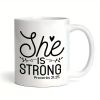 White Ceramic Cup, Microwave-Safe, Multipurpose Cup for Daily Coffee Water Bottles Cup 11Oz