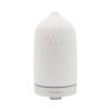 YUEMI Zen Breeze Essential Oil Diffuser Ultrasonic Aromatherapy Diffuser 160ml Ceramic Stone Aroma Diffuser with 7 Colors LED Night Light 4 Timer Sett