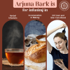 Pride Of India | Natural Arjuna Bark Whole 3.53 oz (100 gram) | Mix with warm water, milk | Prepare Tea, Smoothies, Juices | Vegan