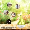 Ultrasonic Cool Mist Humidifier Aroma Essential Oil Diffuser Drop-shaped for Home Office Spa Yoga Room Relax