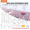VEVOR Lab Distillation Kit, 3.3 Boro Lab Glassware Distillation Kit with 24, 40 Joint, 1000ml Essential Oil Distillation Apparatus Kit