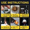 Bubble Mixture for Smoking Gun Cocktail Edible NONtoxic 8oz Wood Smoke Infuser and Smoker Machine Accessory Cold Smoke for Drinks made in USA