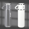 Insulated Vacuum Flask Set -Water Bottle with 3 Cups Gift Set