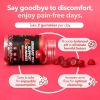 Powerful Cranberry Gummies 1500mg with D-Mannose Urinary Tract Health Fast-Acting Bladder Support Supplement 60 Count