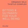Organic Milk Thistle & Artichoke Extract Complex Rich in Silymarin & Bitters Liver Support Detox Supplement 120 Capsules 60 Days Supply Vegan Made in