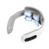 4 Heads/8 Heads Options Neck Massager with Heat Cordless Cervical Neck Massager EMS Neck Massager with 6 Modes 20 Intensity Levels Remote Control Voic