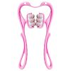Neck Roller Massager 360�� Rotatable Trigger Point Roller Portable Massager with 6 Balls for Neck Leg Thigh Foot Pain Relief