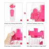 32OZ Fruit Infuser Water Bottle Juice Shaker Sport Bottke with Flip Top Lid Anti-Slip Grips for Sport Running Walking Hiking Office Yoga Gym