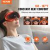 VEVOR Heated Eye Massager Eye Care Device 5 Modes Bluetooth Music 180�� Foldable