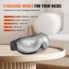 VEVOR Heated Eye Massager Eye Care Device 5 Modes Bluetooth Music 180�� Foldable