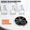 VEVOR Glass Rinser, 10 Powerful Spraying Jets 360�� Rotating Cup Rinser for Sink