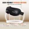 VEVOR Heated Eye Massager Eye Care Device 5 Modes Bluetooth Music 180�� Foldable