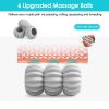 Neck Roller Massager 360�� Rotatable Trigger Point Roller Portable Massager with 6 Balls for Neck Leg Thigh Foot Pain Relief