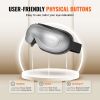 VEVOR Heated Eye Massager Eye Care Device 5 Modes Bluetooth Music 180�� Foldable